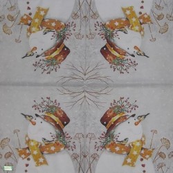 serviette Bonhomme de Neige-71