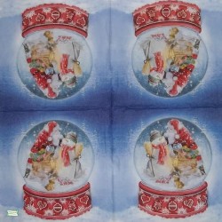 serviette Bonhomme de Neige-74