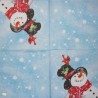 serviette Bonhomme de Neige-79