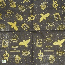 1 serviette Halloween -43