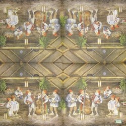 1 serviette papier Lutins -10