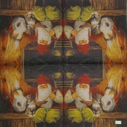 1 serviette Le Lutin -18