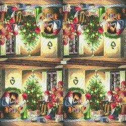 1 serviette Les Lutins -48