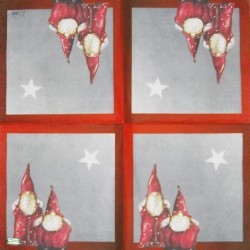 1 serviette Les Gnomes -76