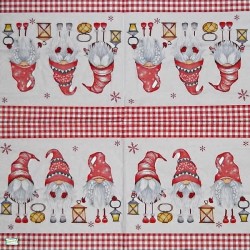 1 serviette Les Gnomes -96