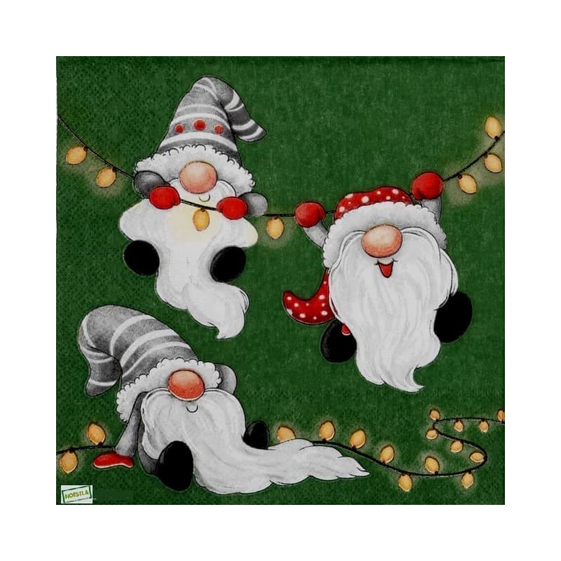 1serviette papier Gnomes-115