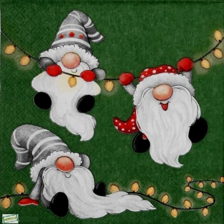 1serviette papier Gnomes-115