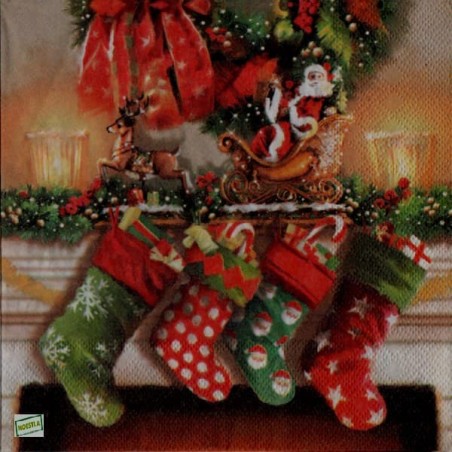 1 serviette papier Noêl - 35