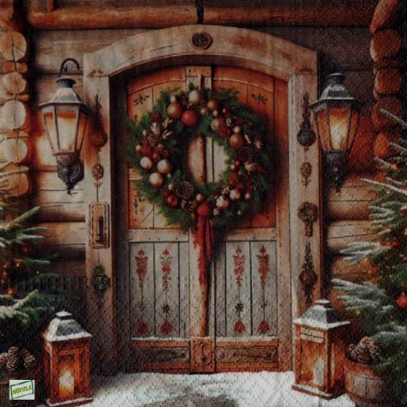 1 serviette papier Noêl - 49