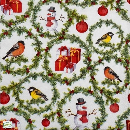 1serviette papier Moineaux-38