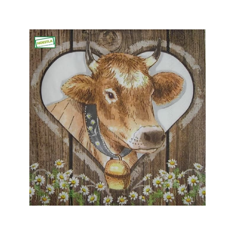 1serviette papier La Vache-104