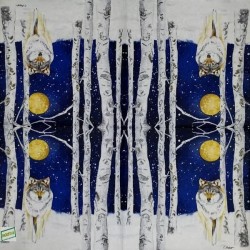 1serviette papier Le Loup-101