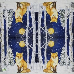 1 serviette Le Renard -110