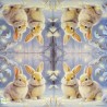 1serviette papier Lapins-82