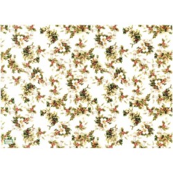 1 papier de riz Noêl -R777