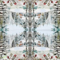 1serviette Paysage Enneigé-3