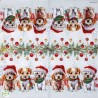 1serviette papier Chiots -78