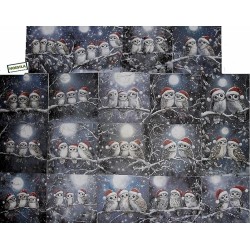 19 papiers découpage Noêl -D14