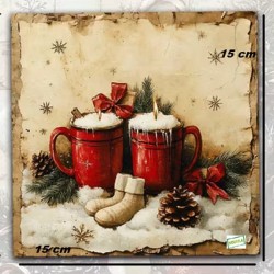 36 papiers découpage Noêl -D16